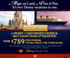 2 Disney vacations in one!